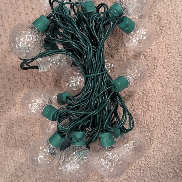 LED Dual Color Twinkle Christmas Lights in White and Blue NEW (set #2) - Picture 7 of 8